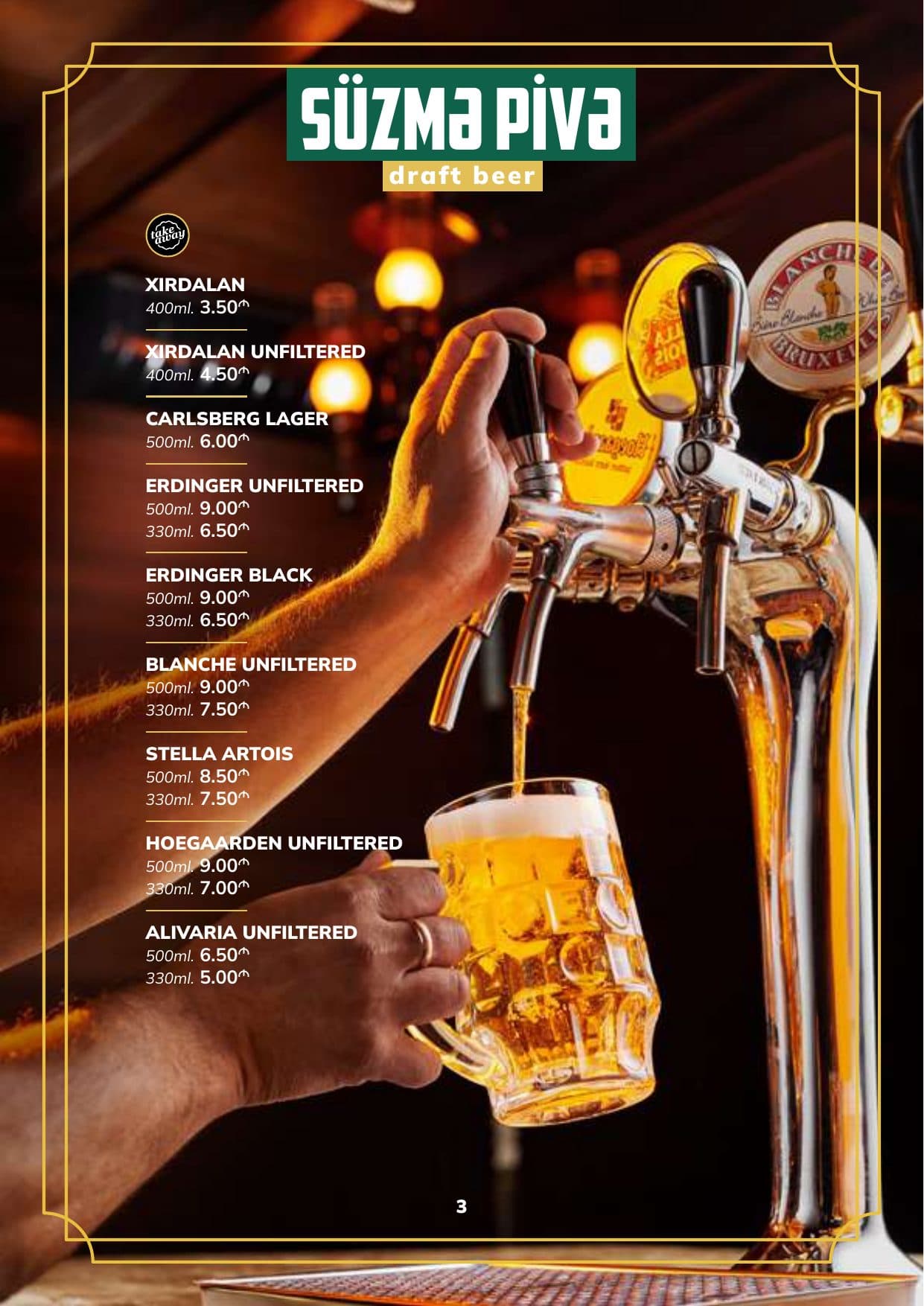 City Pub menyu 83