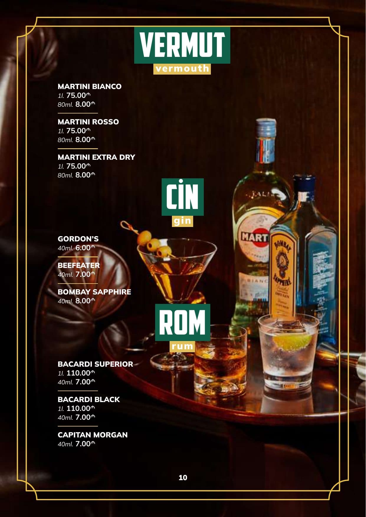 City Pub menyu 90