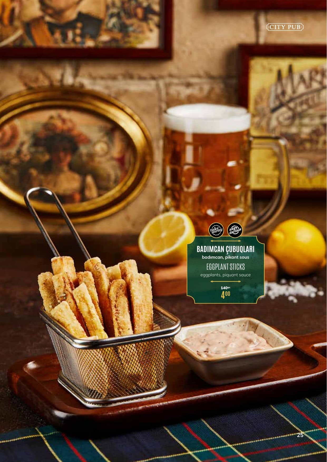City Pub menyu 25