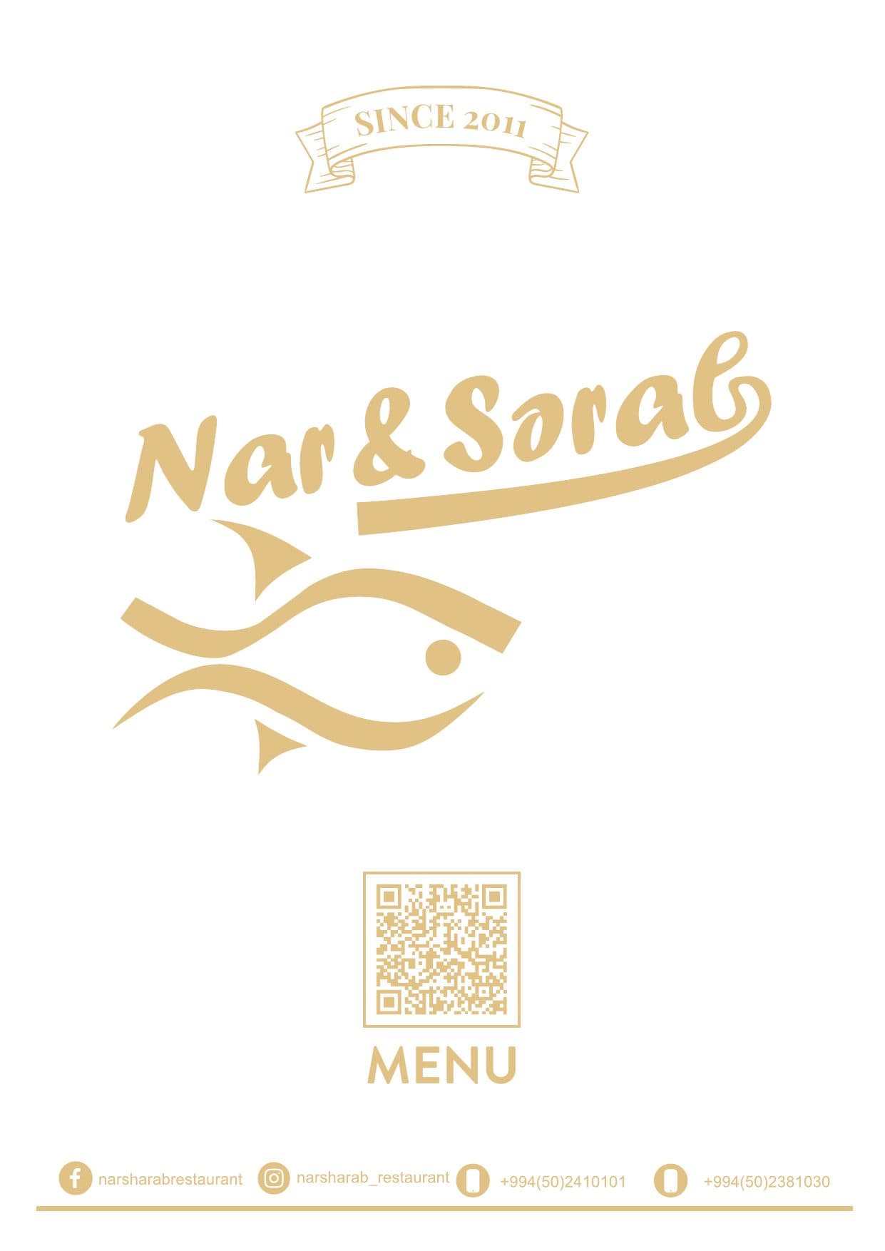 Narsharab restaurant menyu 1