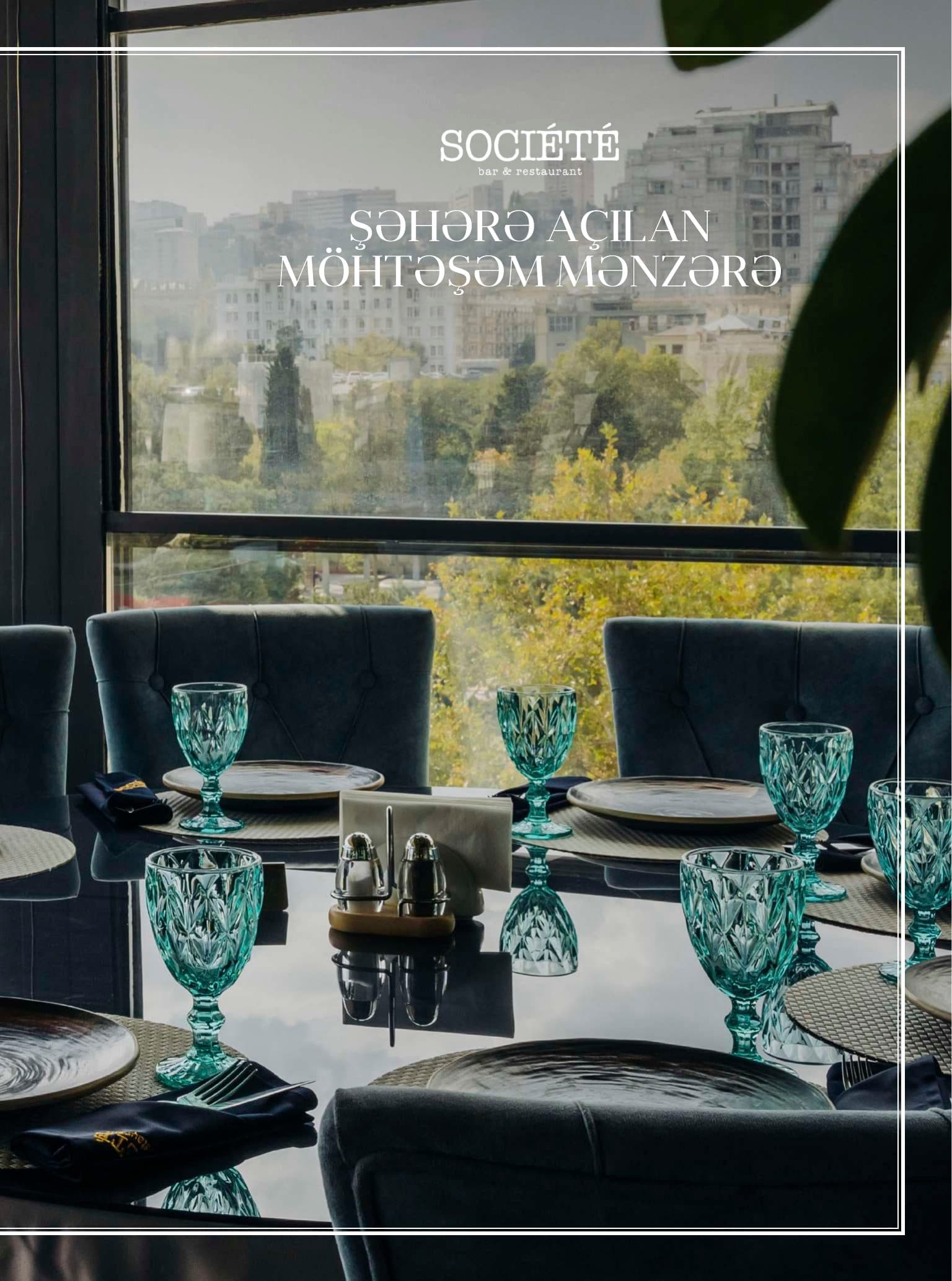 Societe Baku menyu 3