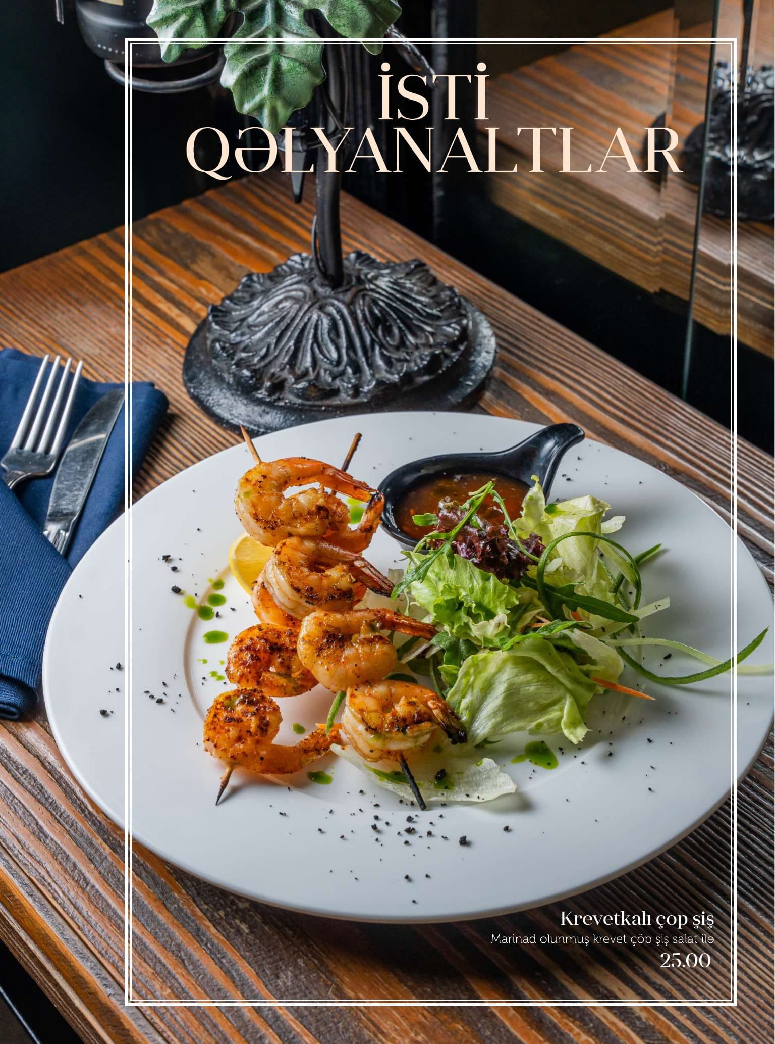 Societe Baku menyu 9