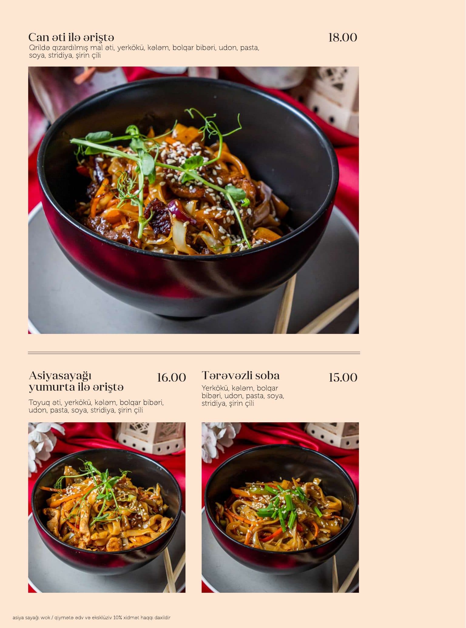 Societe Baku menyu 28