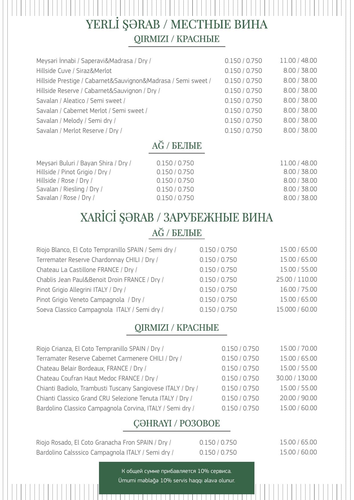 Alatava Baku menyu 12