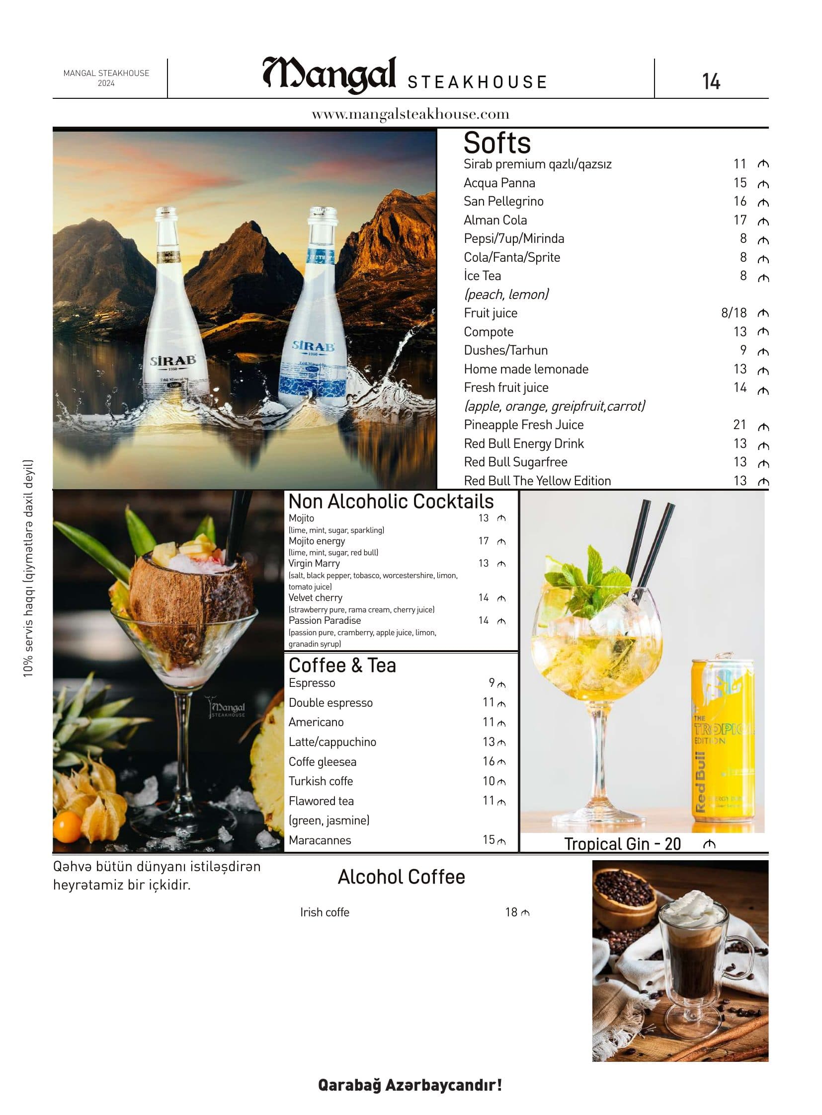 Mangal Steak House menyu 14