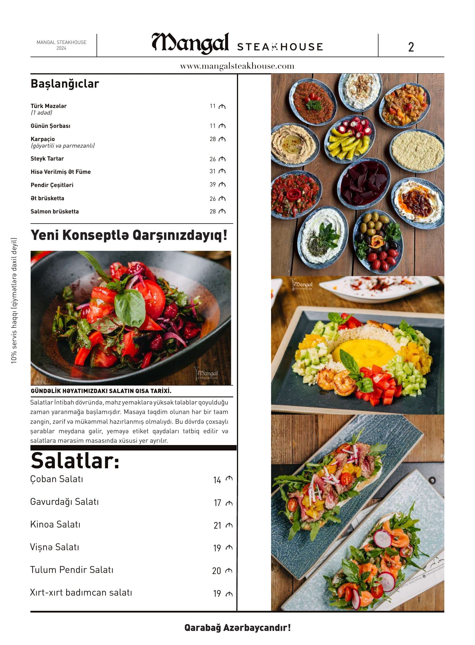 Mangal Steak House menyu 2