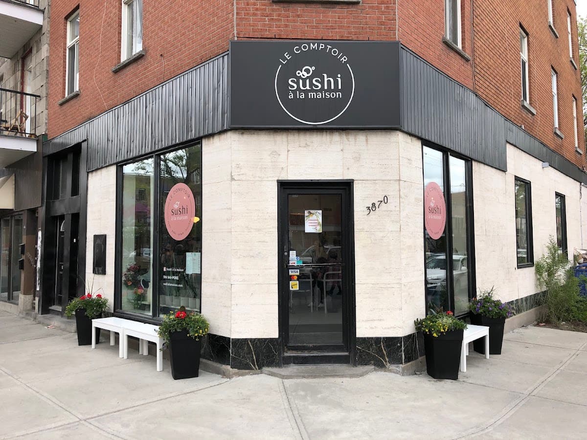 Comptoir sushi à la maison