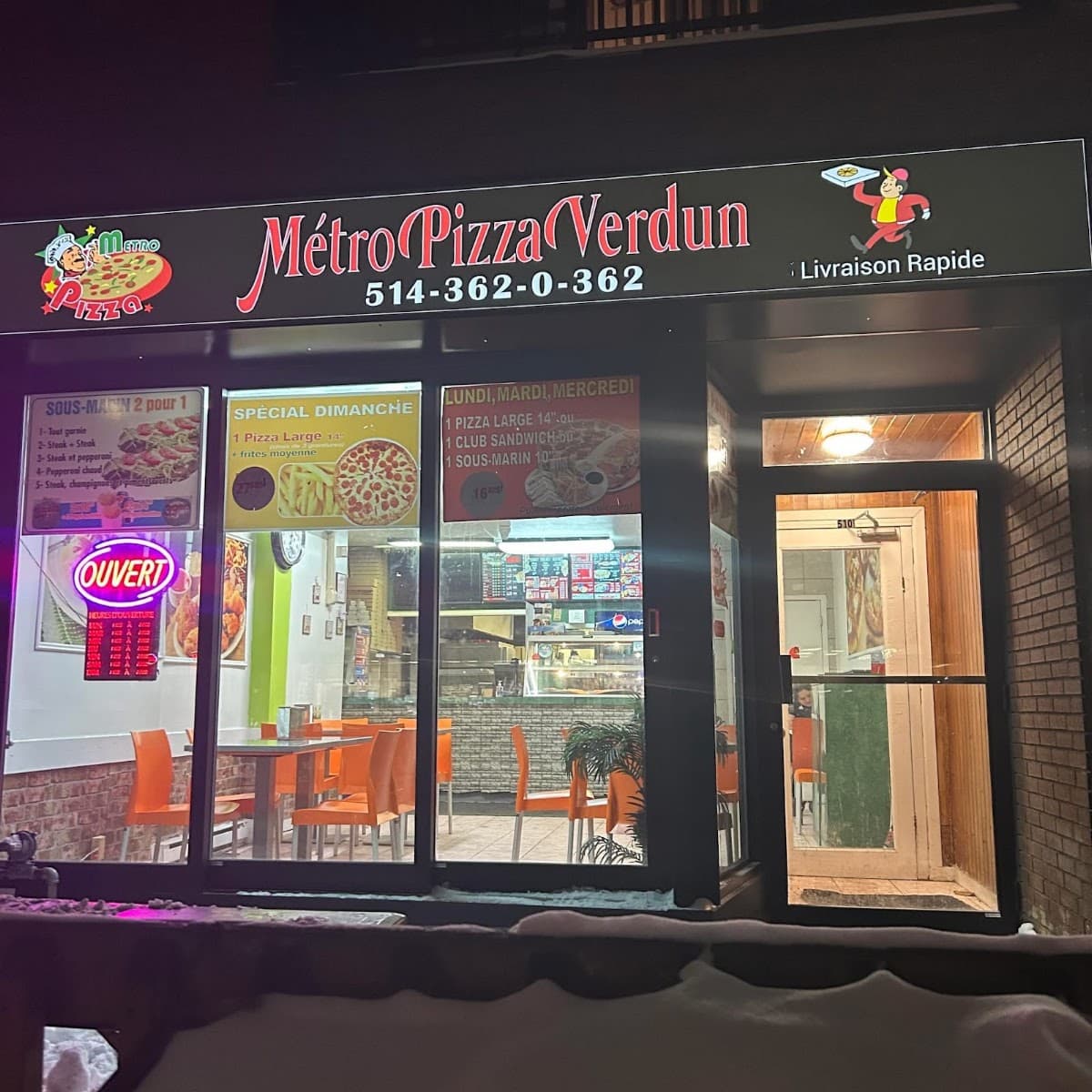 Metro Pizza Verdun