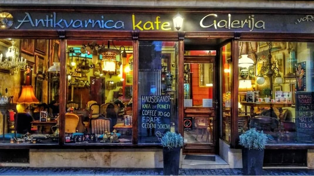 Antikvarnica kafe